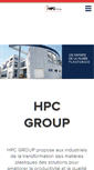 Mobile Screenshot of hpc-group.com.tn