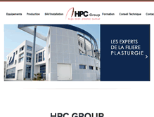 Tablet Screenshot of hpc-group.com.tn